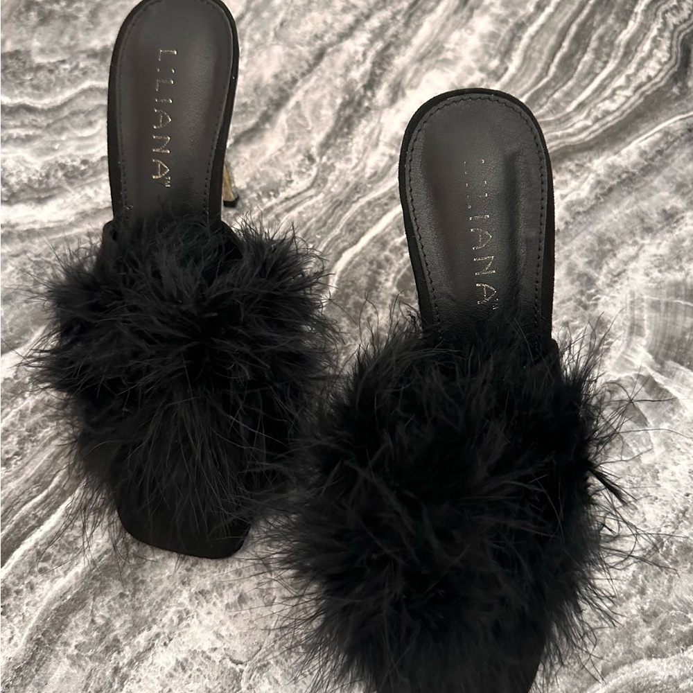 Sexy bling bling open toes shoes